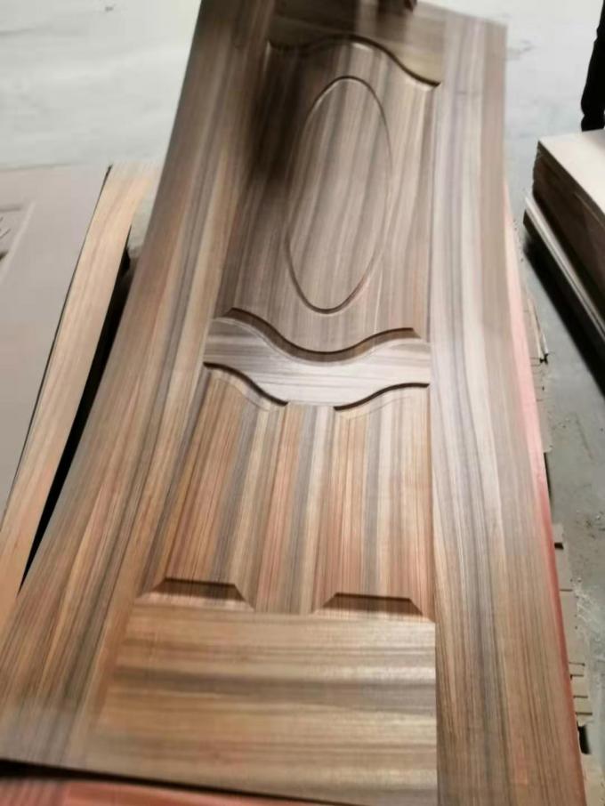 De grain 4mm peaux en bois de porte extérieure de peau/résistant à l'eau de porte de stratifié d'épaisseur du chêne