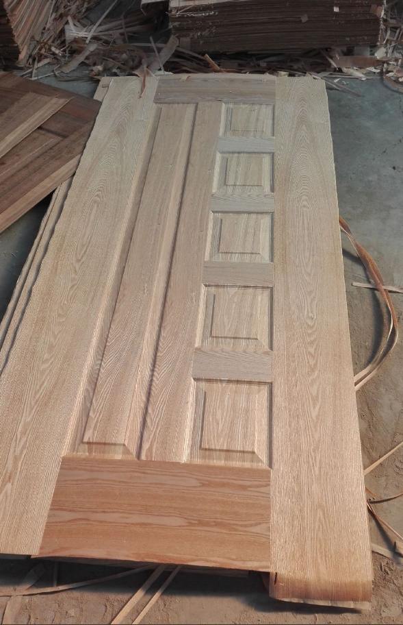 Le placage en bois à haute densité de peaux/résistant à l'eau de porte extérieure de conseil a stratifié la peau de porte
