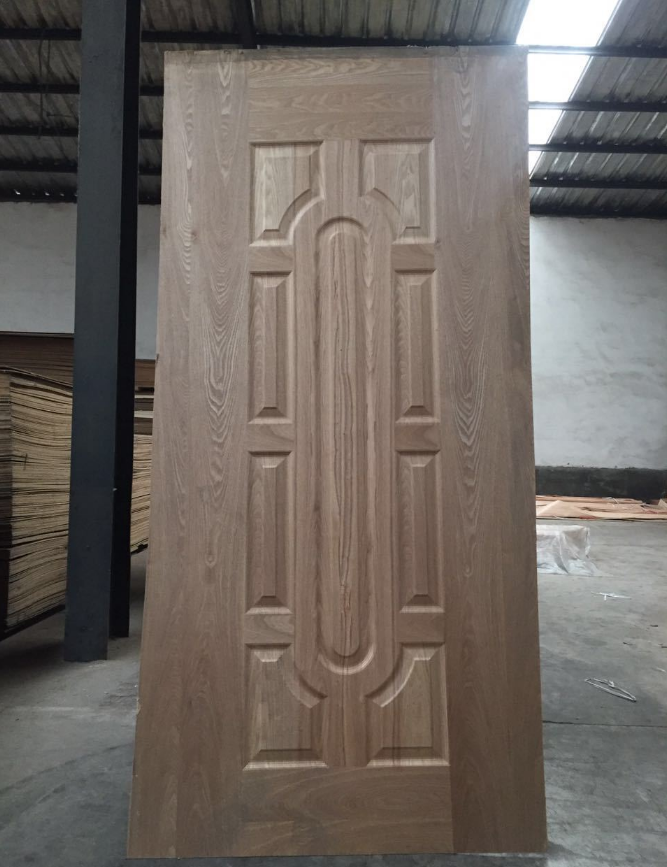 Peau en bois de porte de forces de défense principale de grain, peaux de porte intérieure avec différentes conceptions