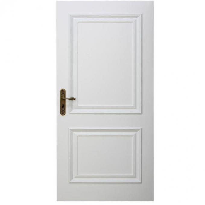 Peau à haute densité de porte de forces de défense principale de couleur blanche, peau durable de porte de longue durée pour la porte