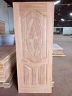 Swing Open Sapele MDF Door Skin Panel For Exterior Wood Doors 2-4mm Thickness