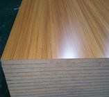 Smoked Surface Melamine Laminated Block Board For House Cabinets High Strength