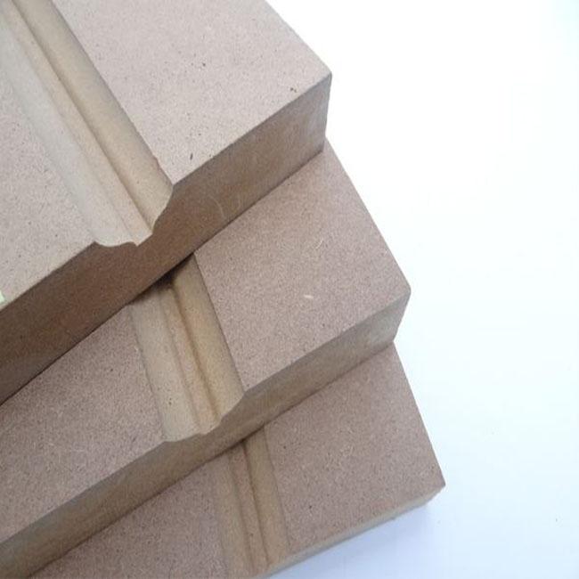 Panneau de fibres agglomérées à haute densité cru/simple couvre le panneau imperméable de matériel de fibre de bois